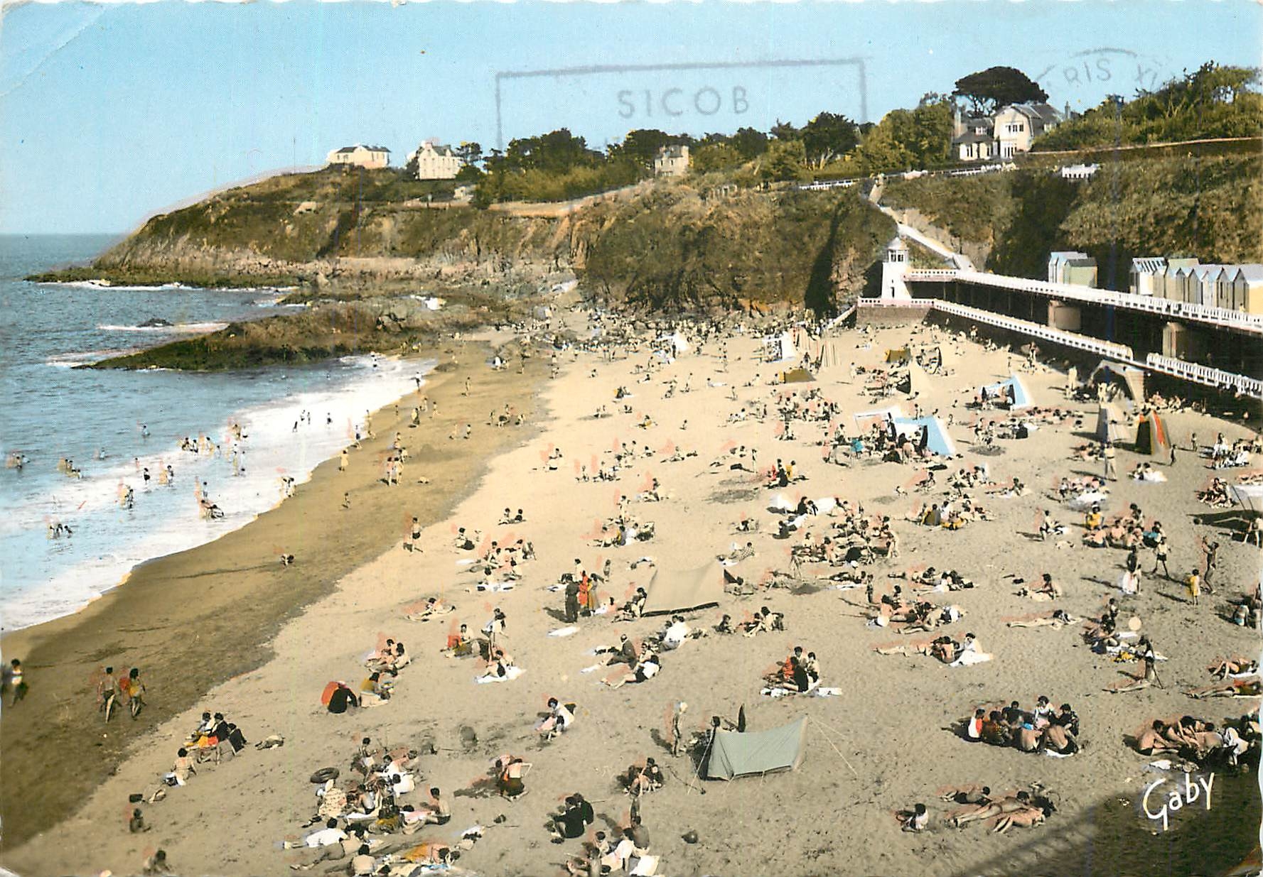 Plage du Châtelet — Saint-Quay-Portrieux (C.-du-N.) — Éditions Gaby