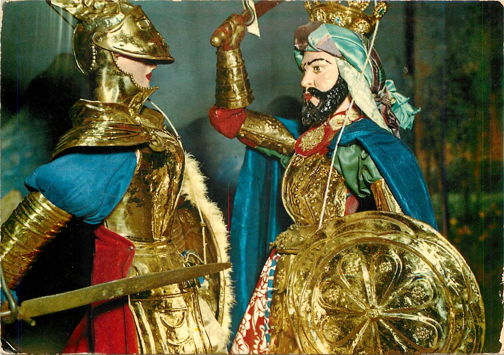 CPM Folkolore Siciliano Acireale Theatre Folklore l'Opera des marionnettes