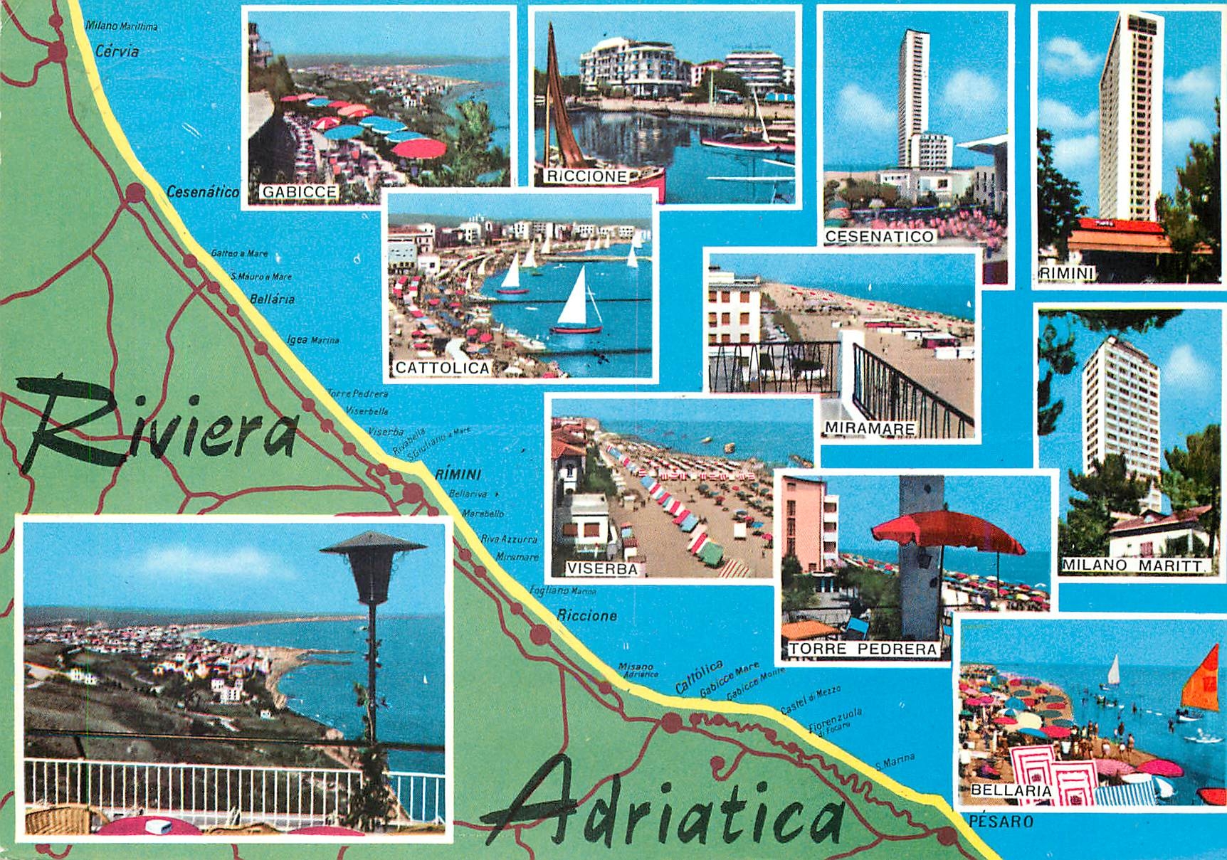 CPM Riviera Adriatica Gabicce Riccione Cesentico Rimini Cattolica Miramare