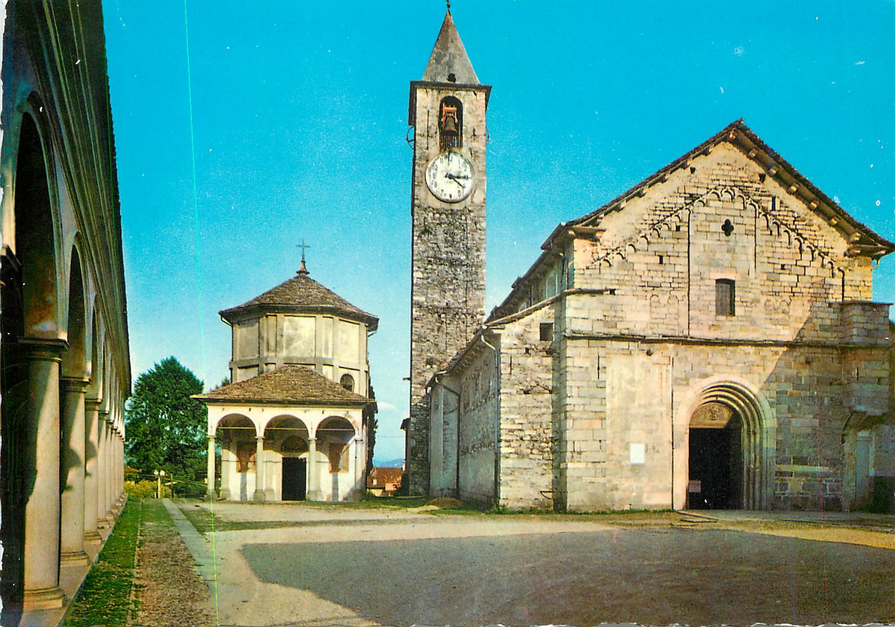 CPM Baveno (Lago Maggiore) Le chiesa e il Battisiaro del Sac VII