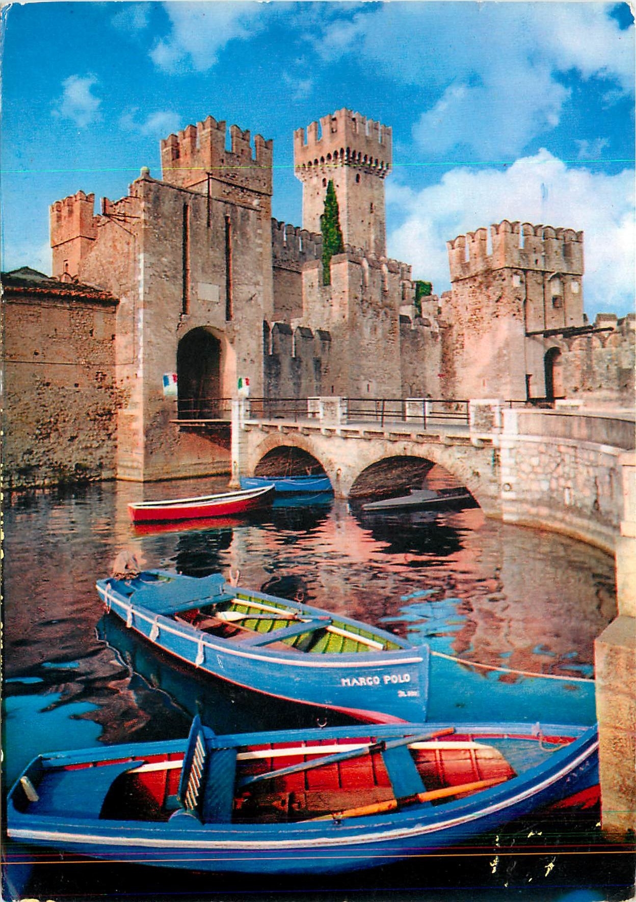 CPM Lago di Garda Sirmione Castello Scaligero