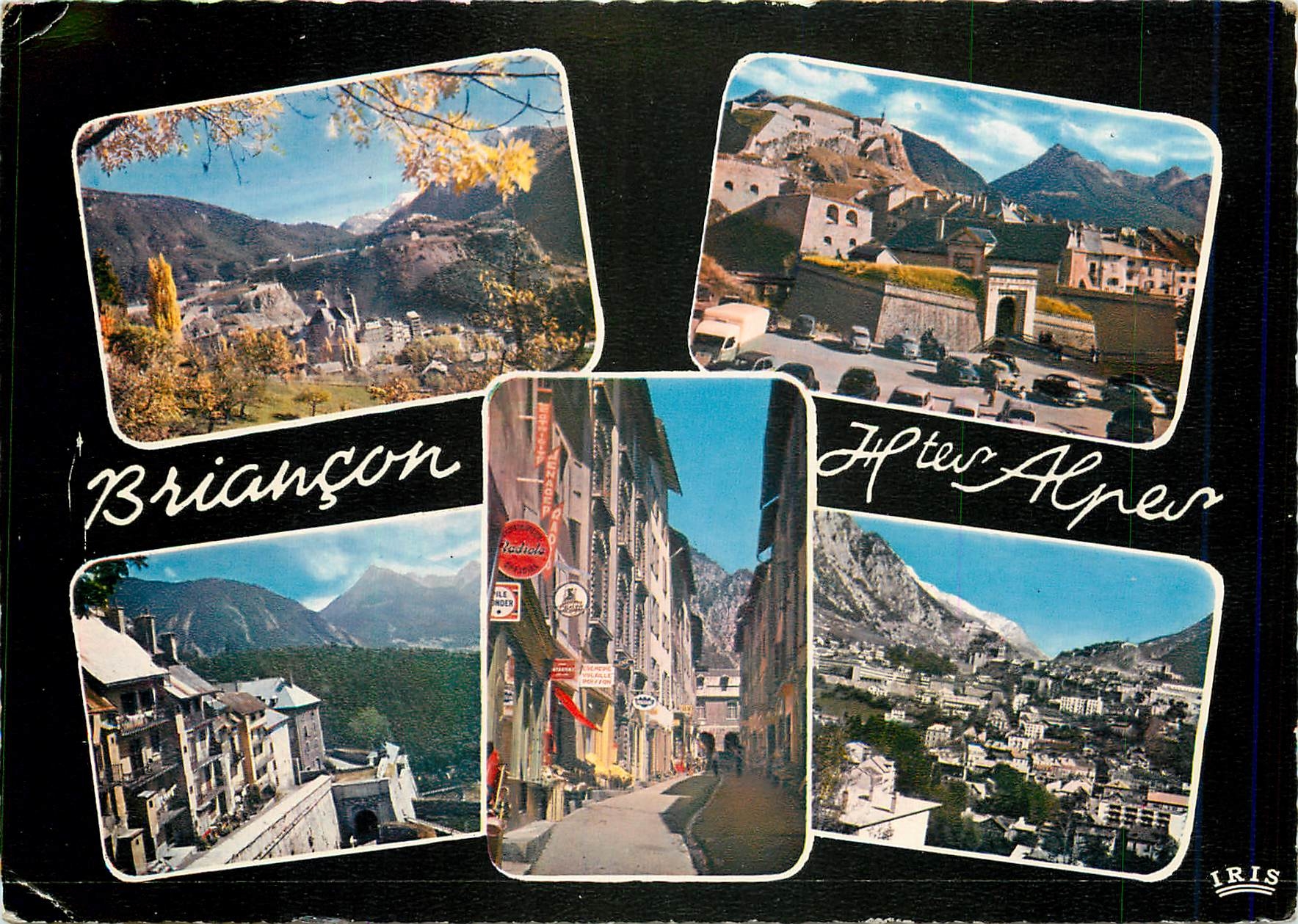 Briancón — Hôtel des Alpes — éditeur IRIS