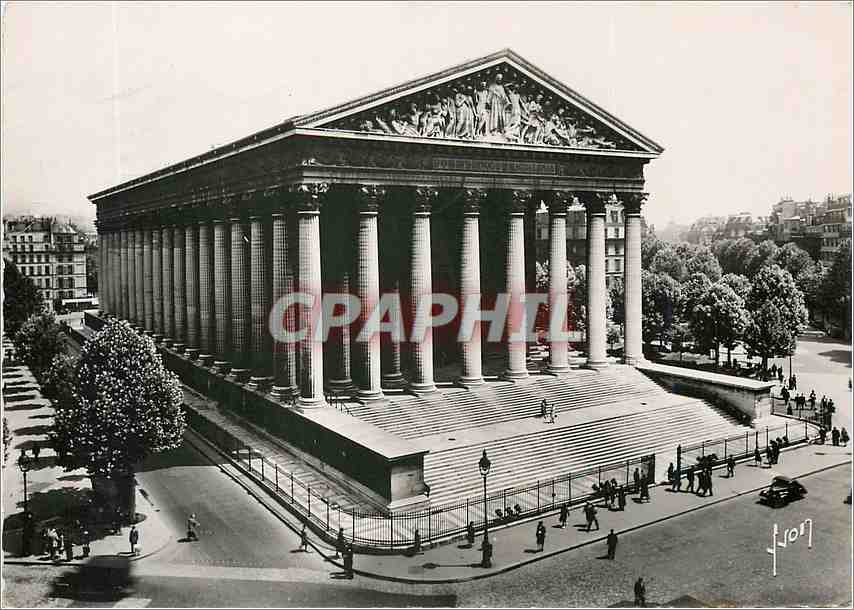 CPM Paris Eglise de la Madeleine