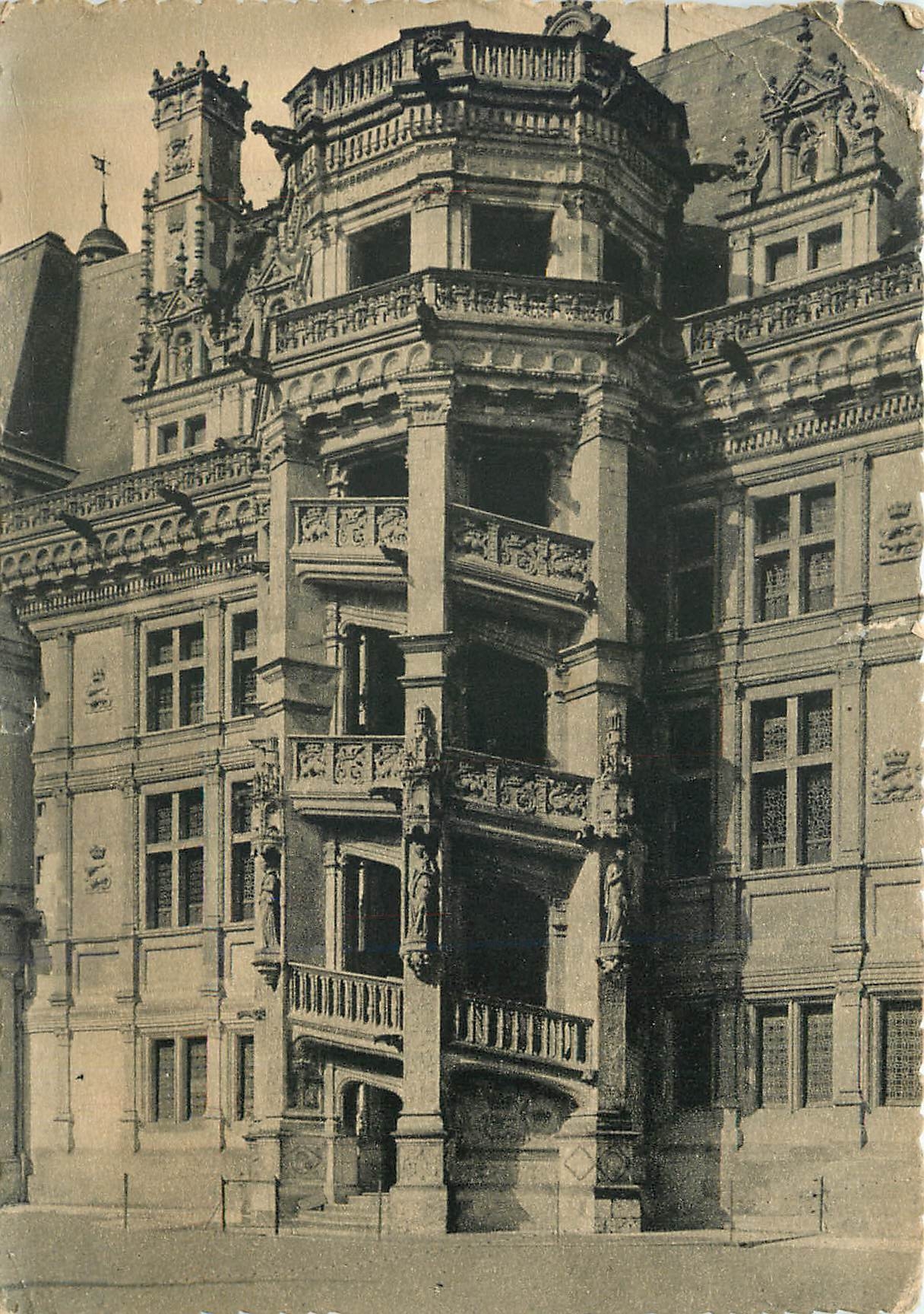 Château de Blois — Escalier François — Éditeur : Éticher