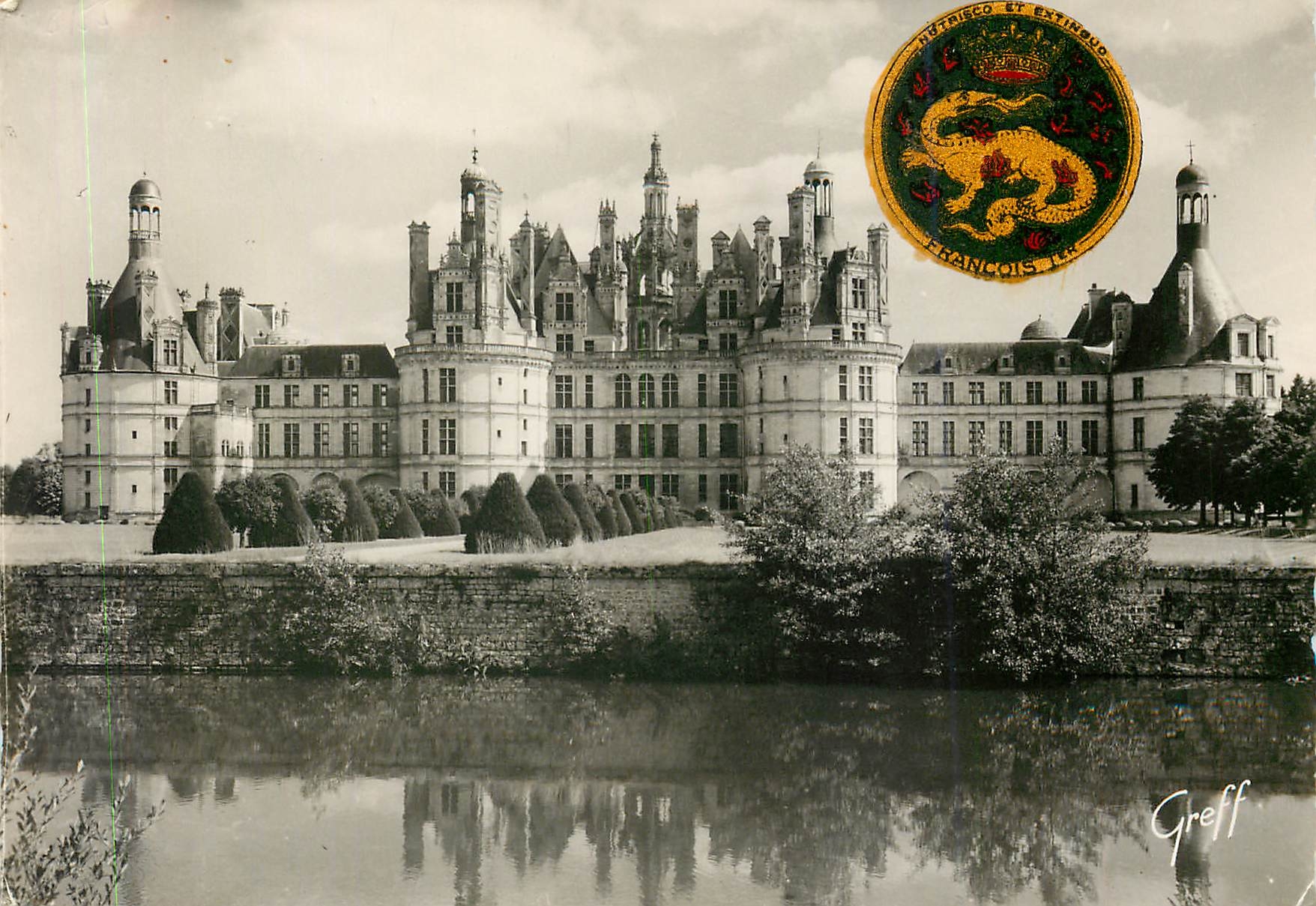 Schloss Chambord — Nordfassade — Greff