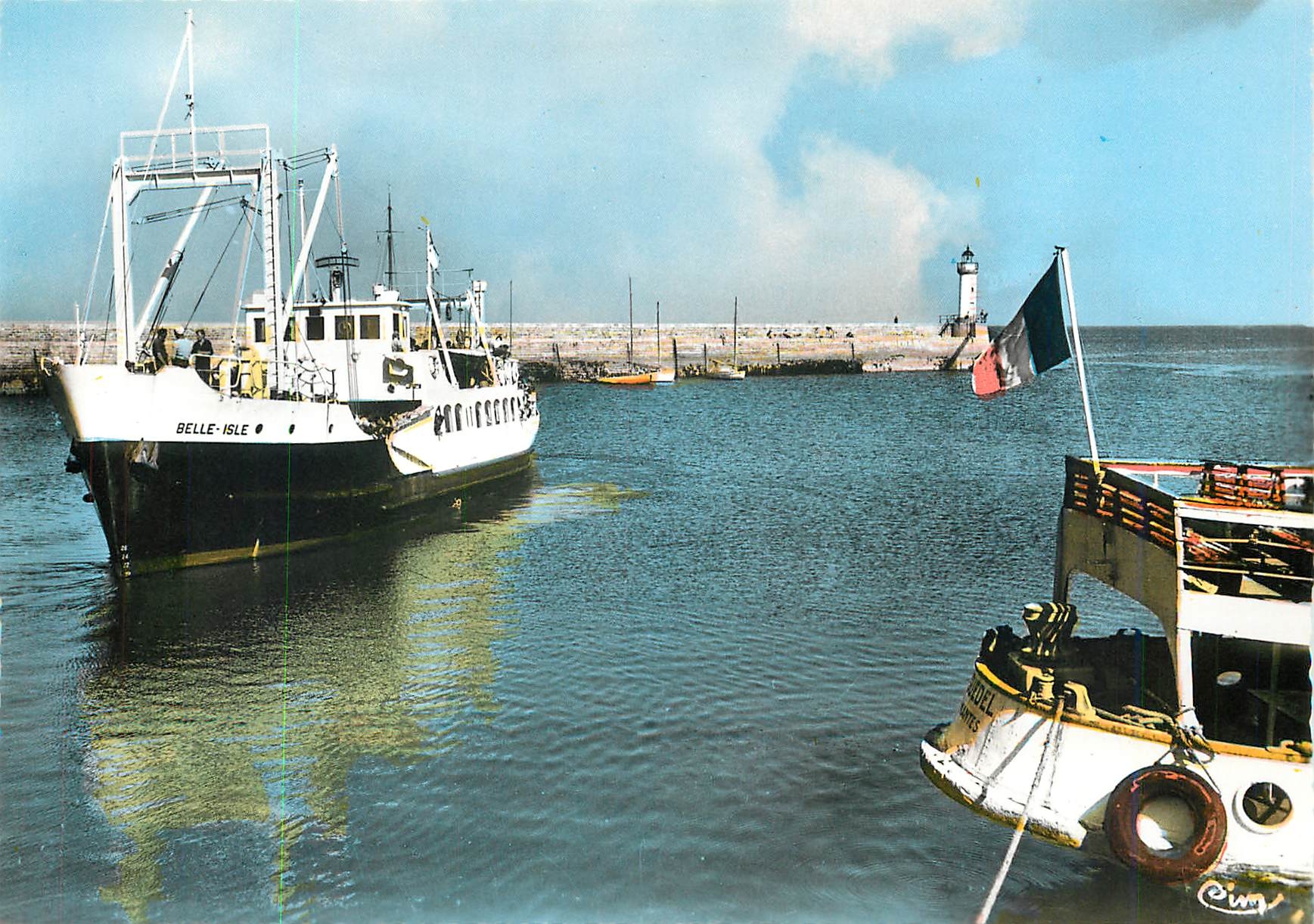 Belle-Île-en-Mer — Le Palais — Éditeur Combier Imprimeur, n°129