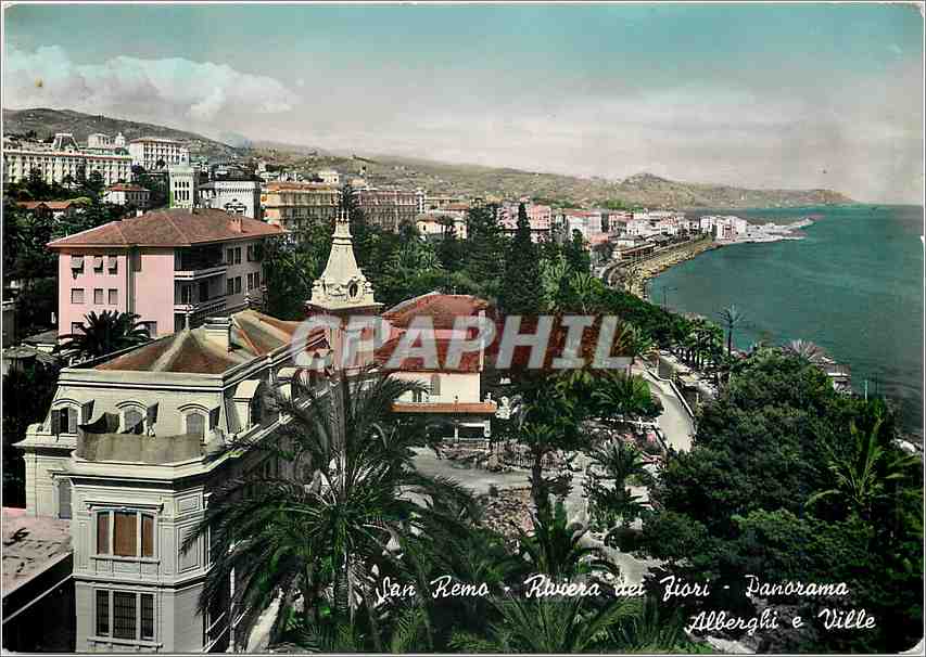 CPM San Remo Riviere des Fleurs Panorama Hotels et Villas