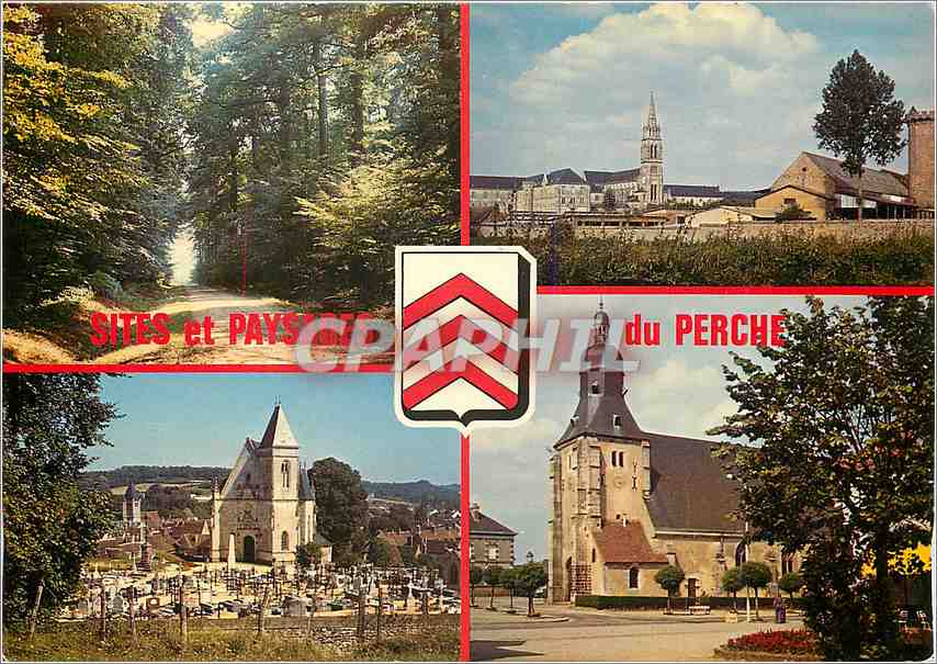 CPM Sites et Paysages de Perche 10553 Ren foret de Reno Monastere de la Grande Trappe