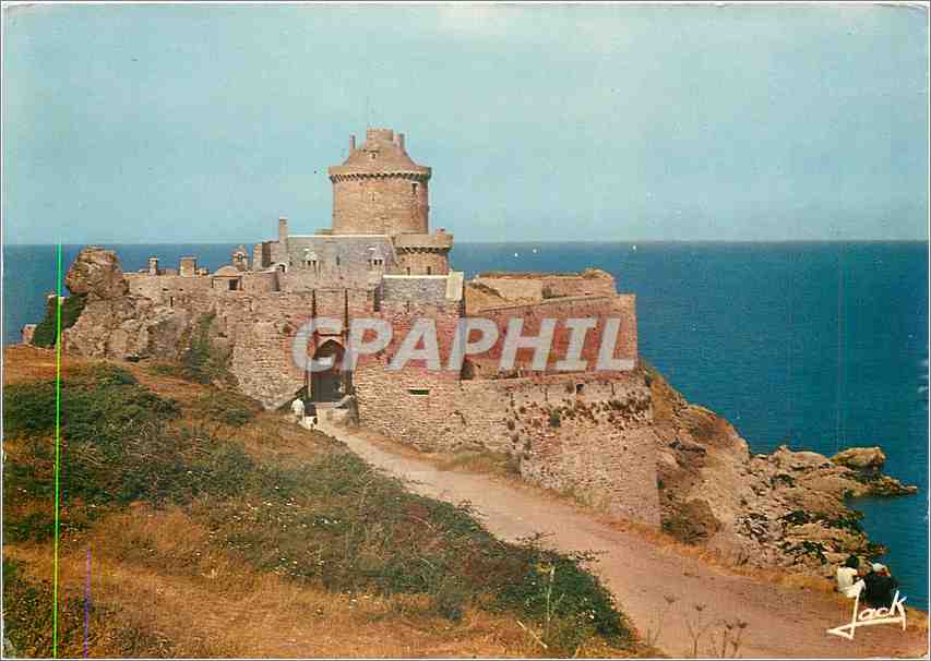 CPM Couleurs de Bretagne le Fort de la Latte (C du N) Appele autrefois chateau de la Roche Goyon