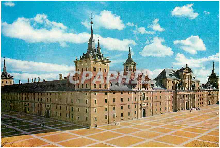 CPM El Escorial Monasterio Fachadas Norte  y principal