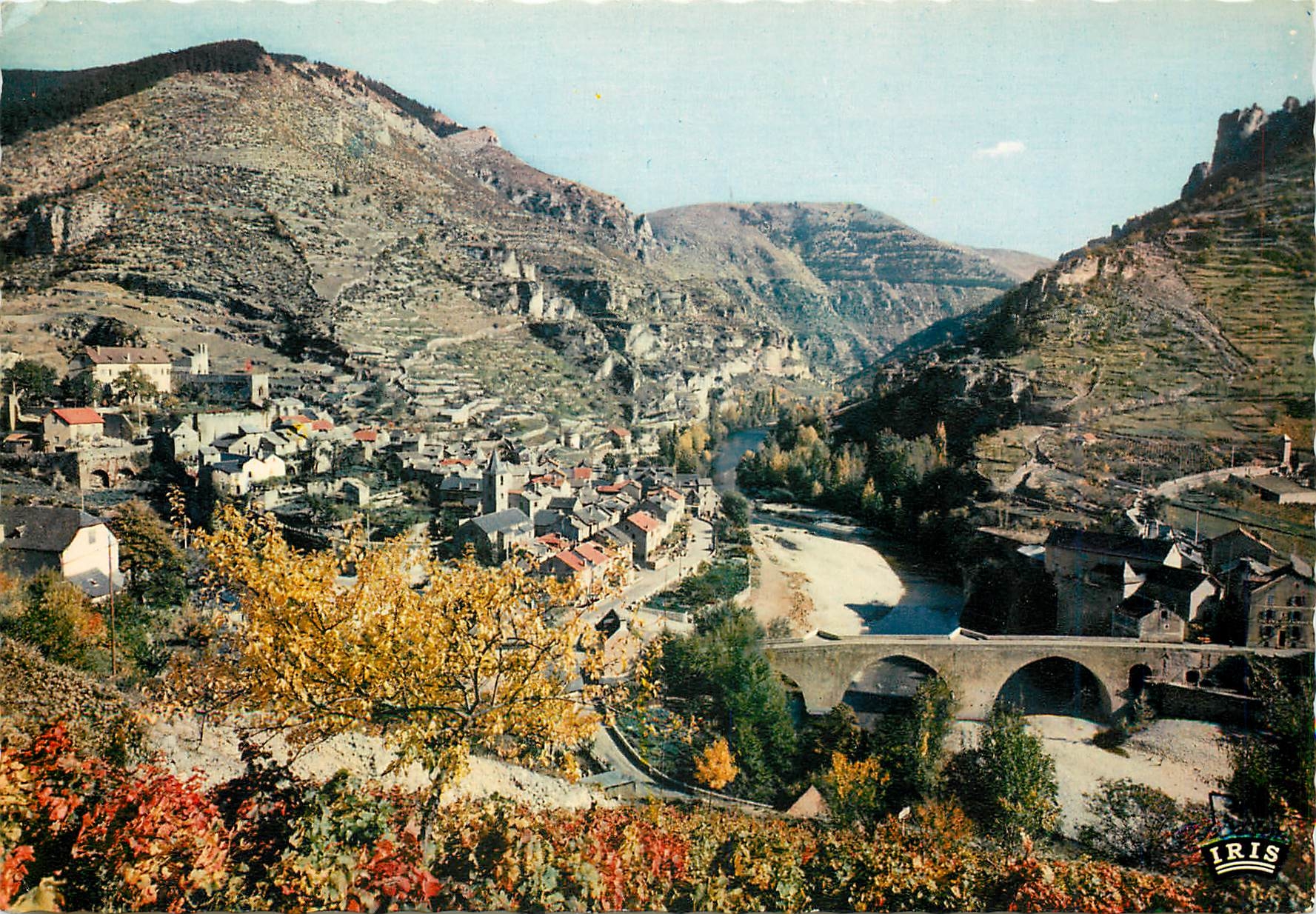 CPM Les Gorges du Tarn Sainte Enimie Cite mediavale