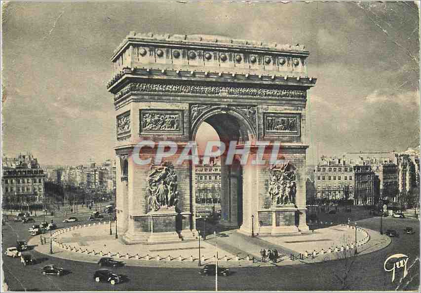 CPM Paris et ses Merveilles L'Arc de Triomphe