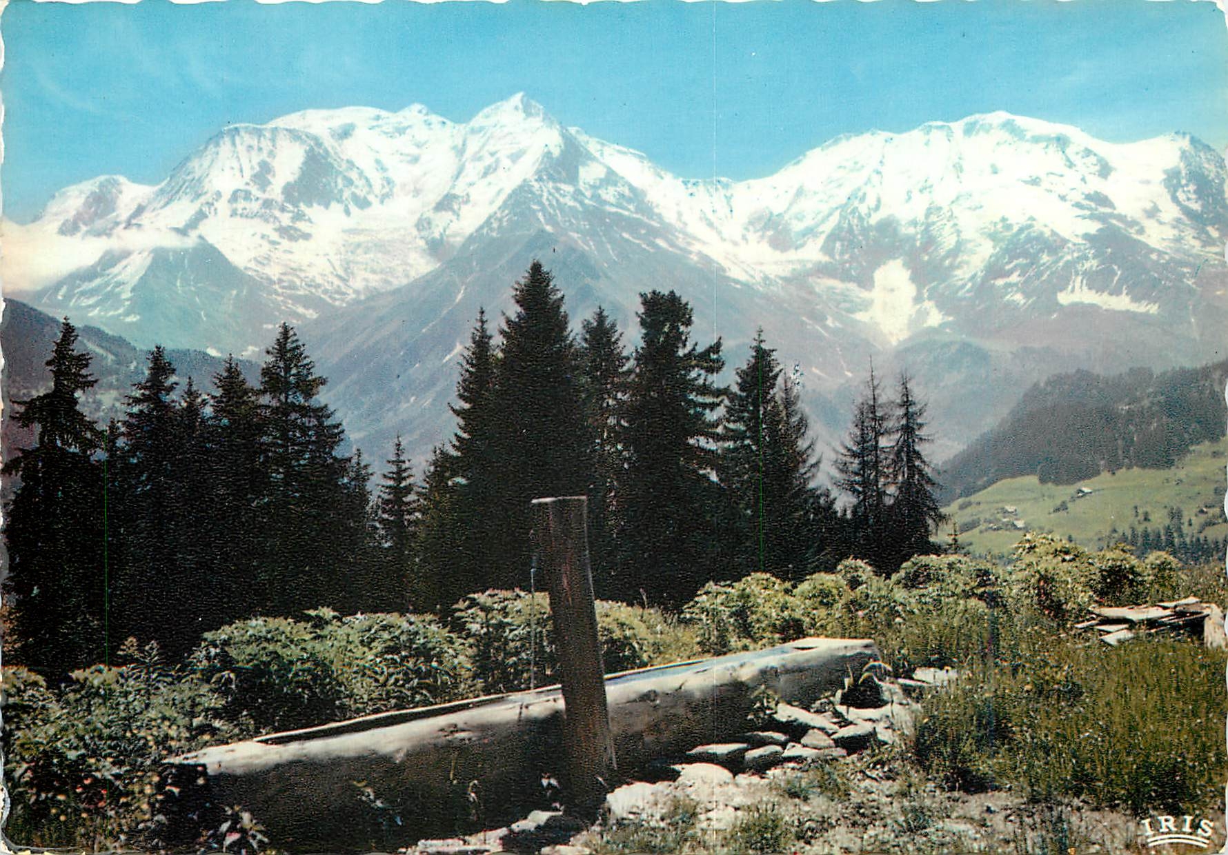 CPM Panorama sur le massif du Mont Blanc