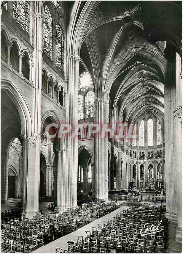CPM La Cathedrale de Chartres le Transept et le choeur 