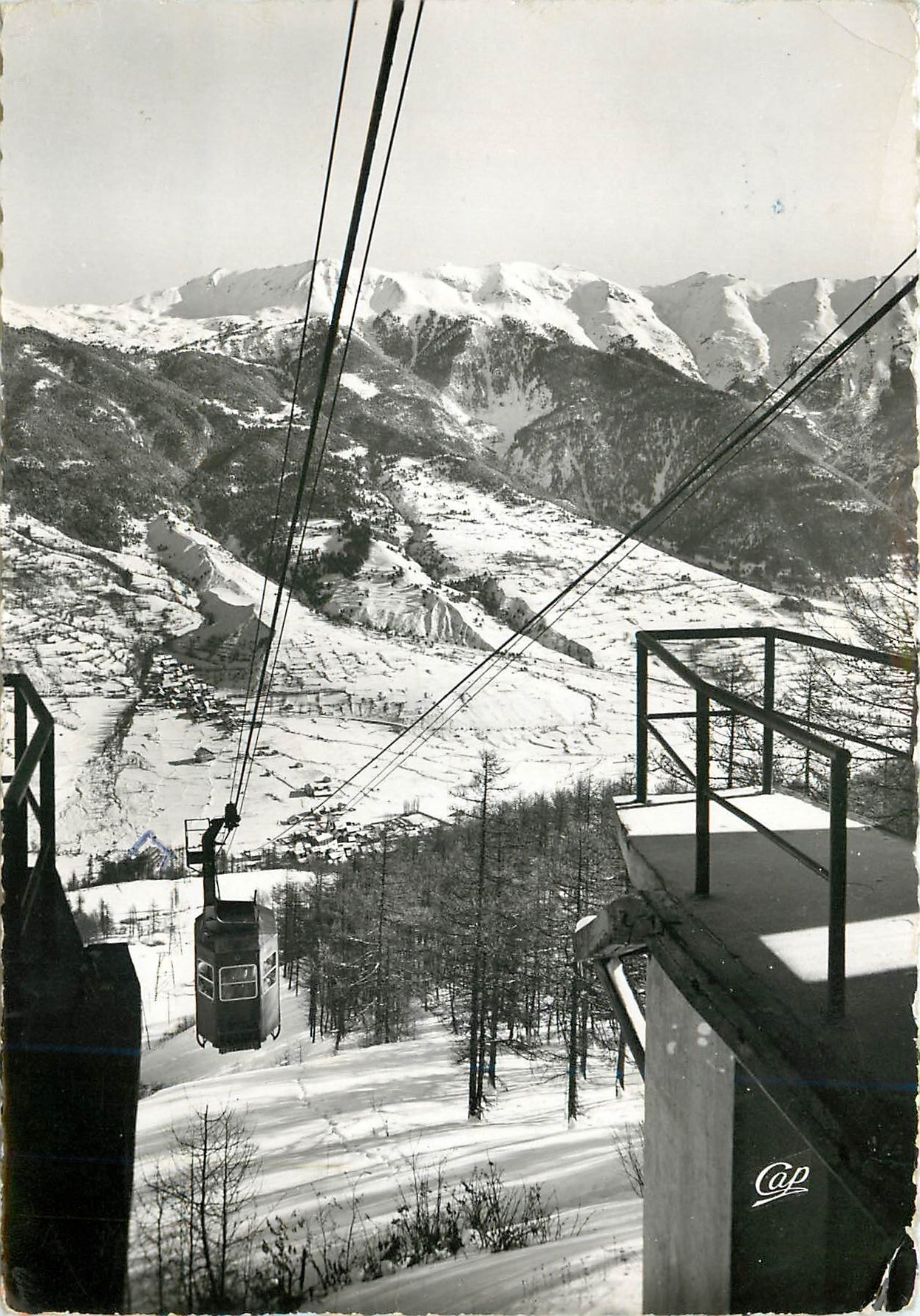 CPM Vallee de la Guisane (H A) Serre Chevalier Chantemerle depuis Serre Ratier