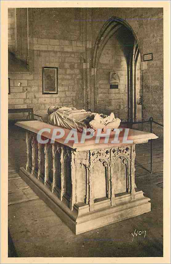 Tombeau du Pape Clément VI — Palais des Papes, Avignon — Reproduction par M. Ballat, Sculpteur