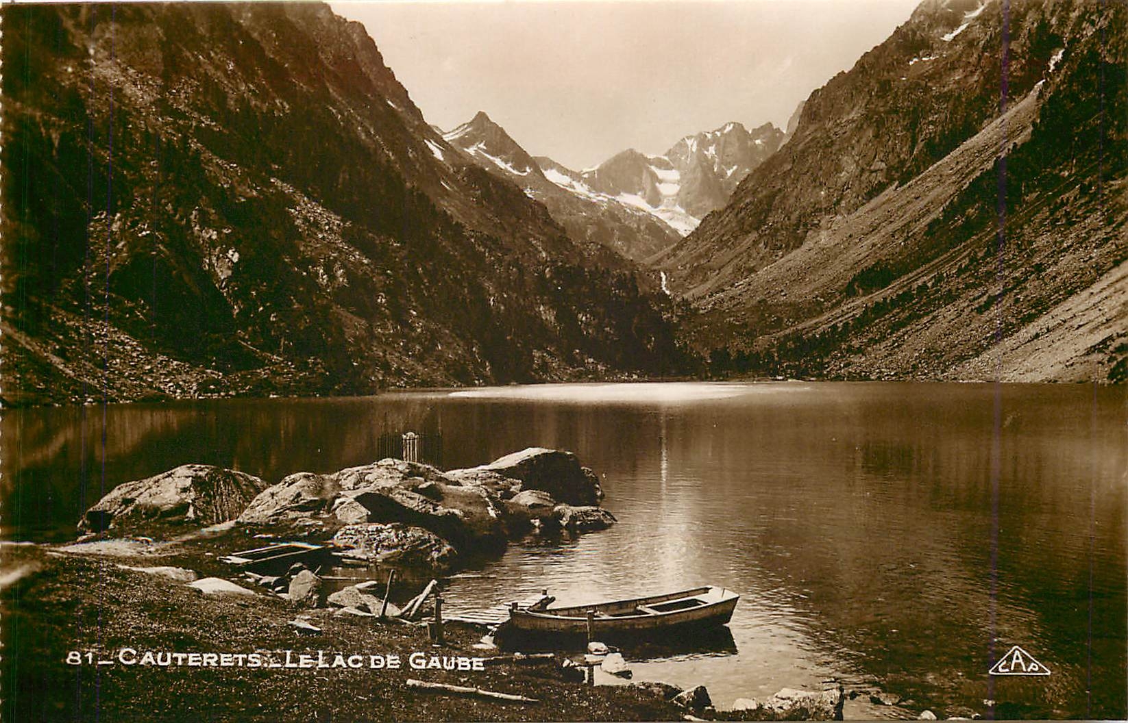 CPA Cauterets Le Lac de Gaube