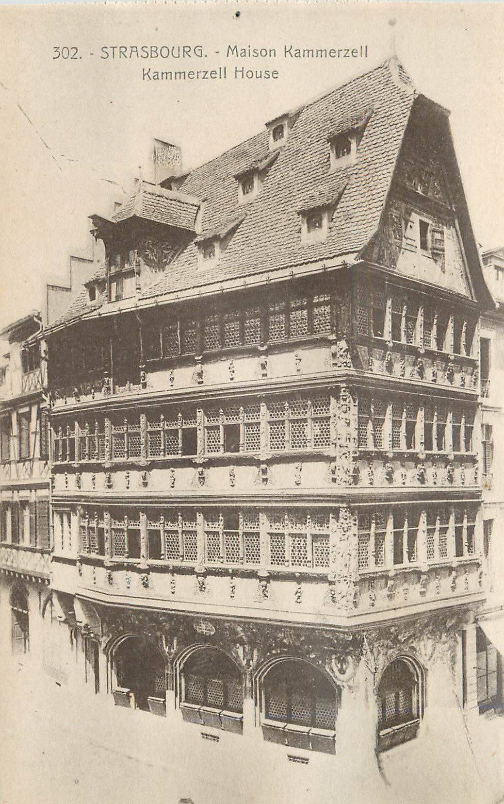 CPA Strasbourg Maison Kammerzell