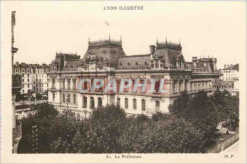 CPA Lyon Illustre La Prefectue