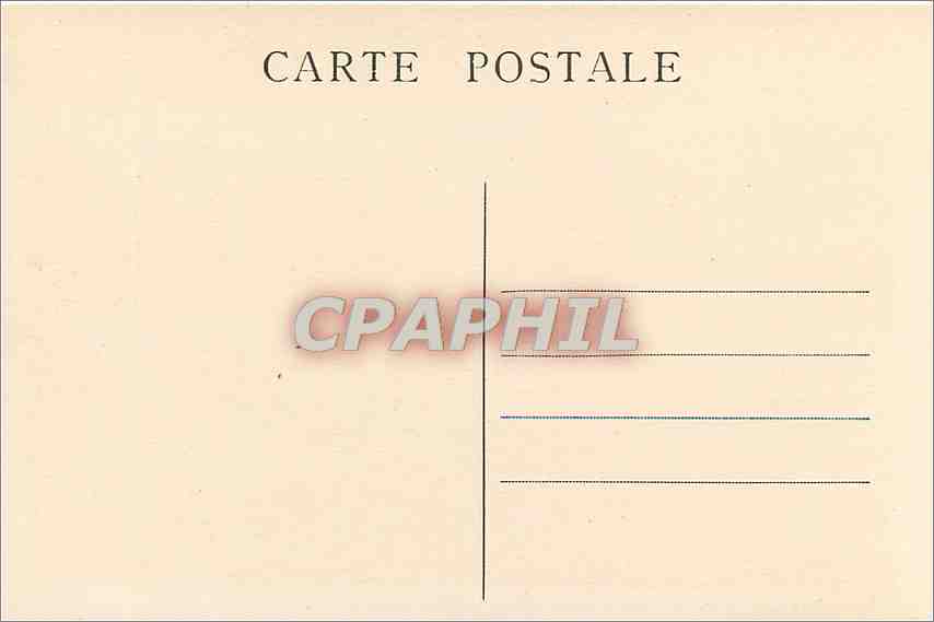 CPA Lyon Illustre La Prefectue — Verso