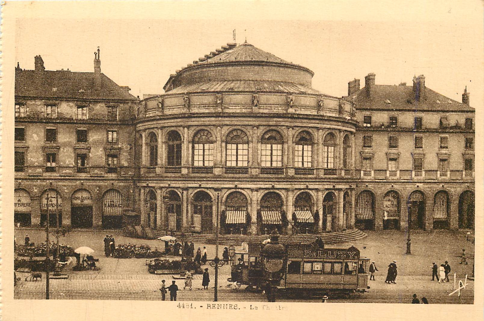Rennes - Le Théâtre - Dalluzy