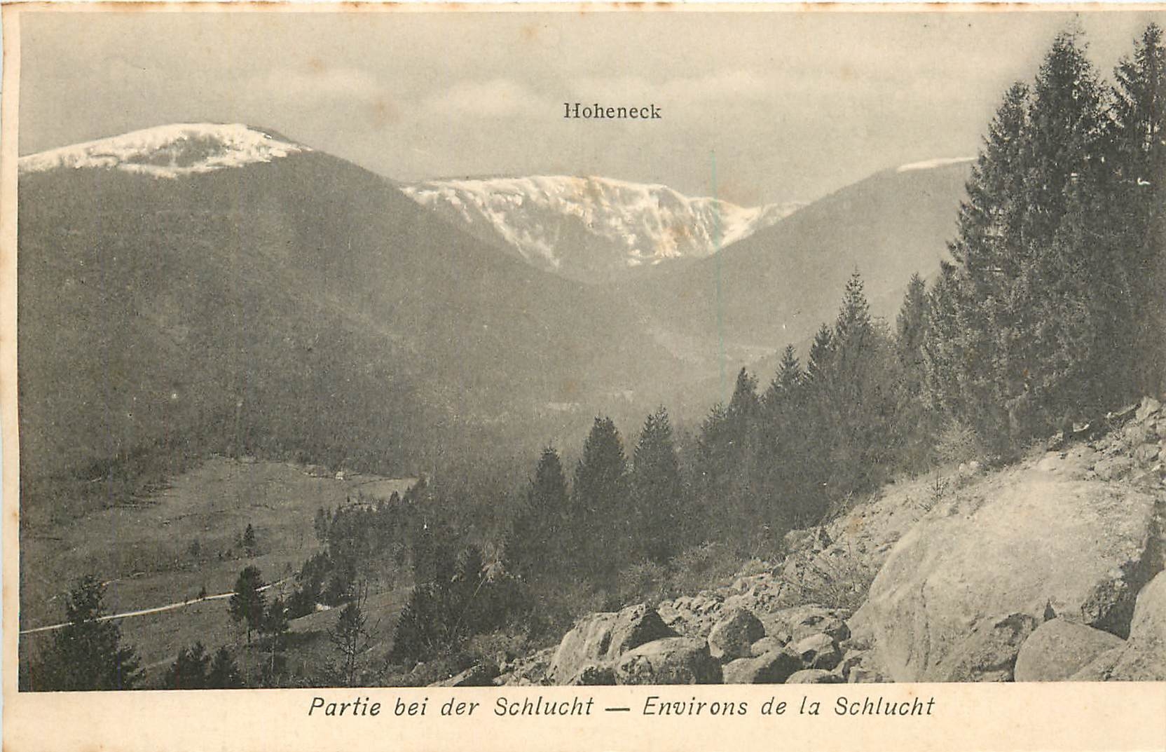 CPA Hoheneck Partie bei der Schlucht Environs de la Schlucht