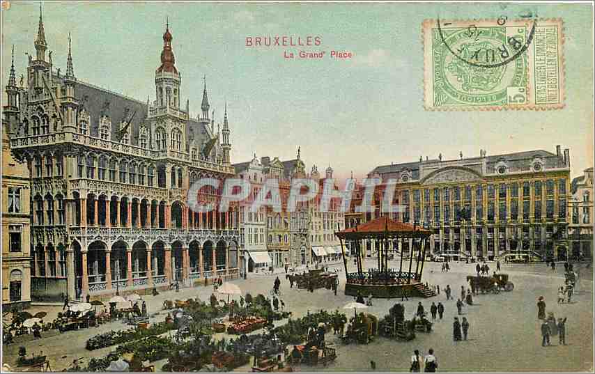 CPA Bruxelles La Grand Place