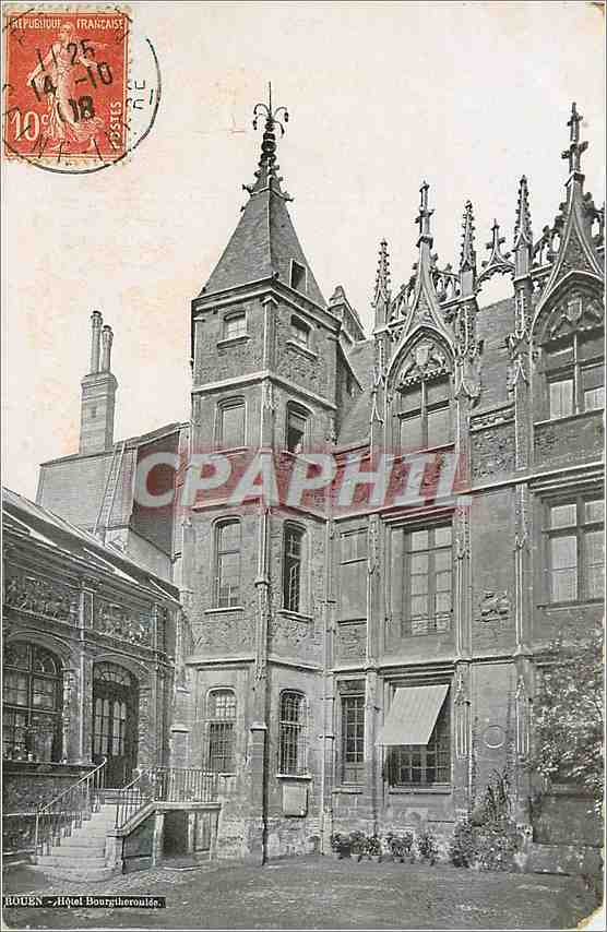 CPA Rouen Hotel Bourgtheroulen