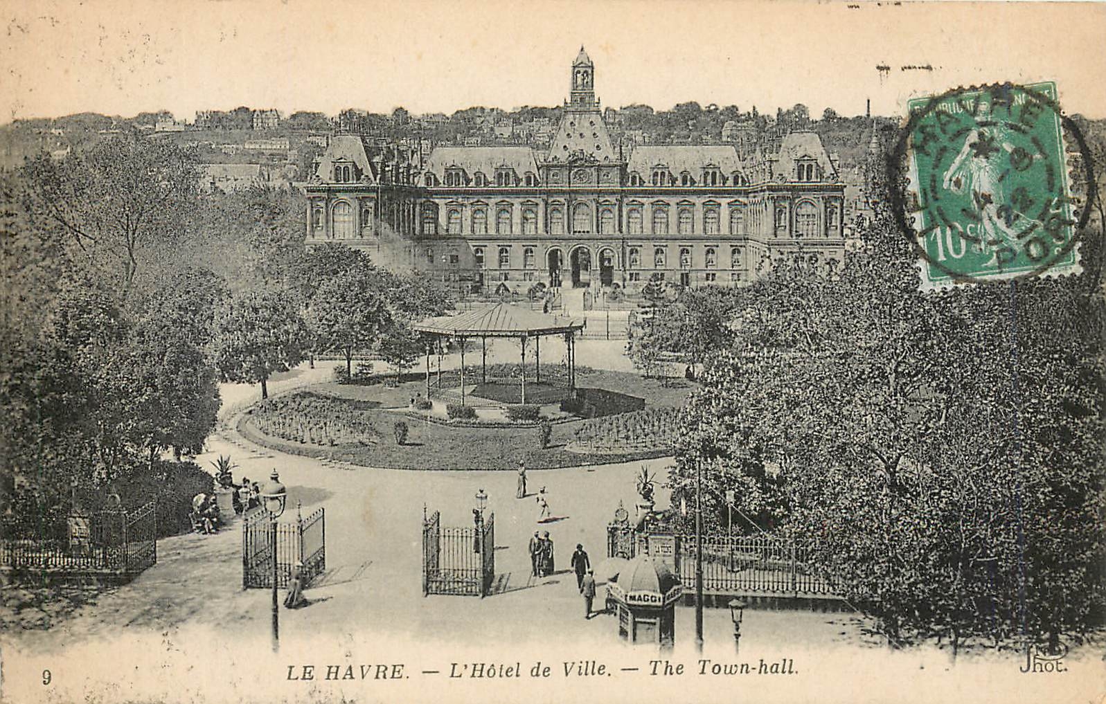 CPA Le Havre L'Hotel de ville