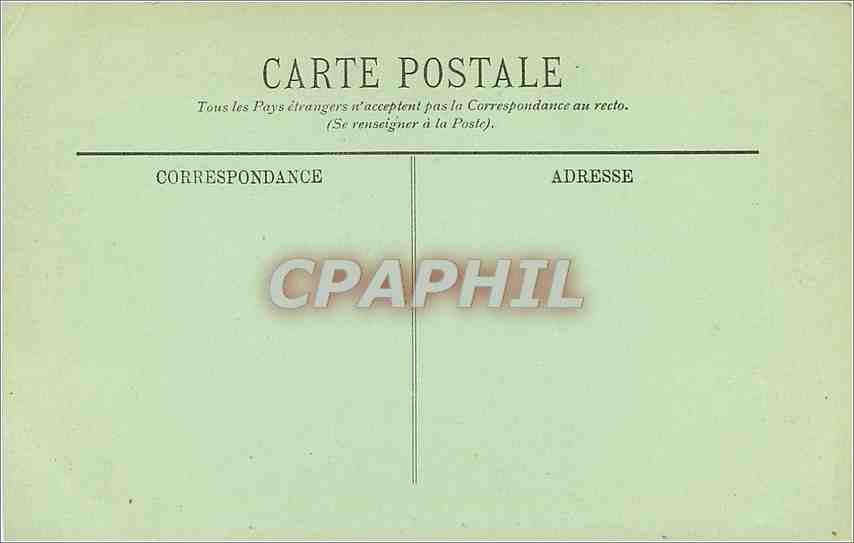 CPA Dieppe les Tourelles et le Chateau — Rückseite