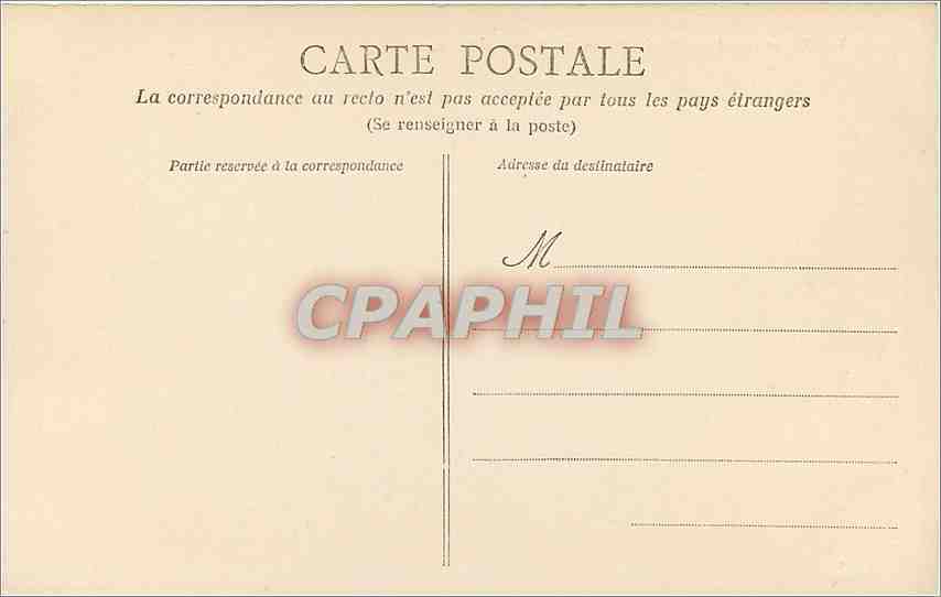 CPA La Havre la Bonne et le Bassin du Commerce — Verso