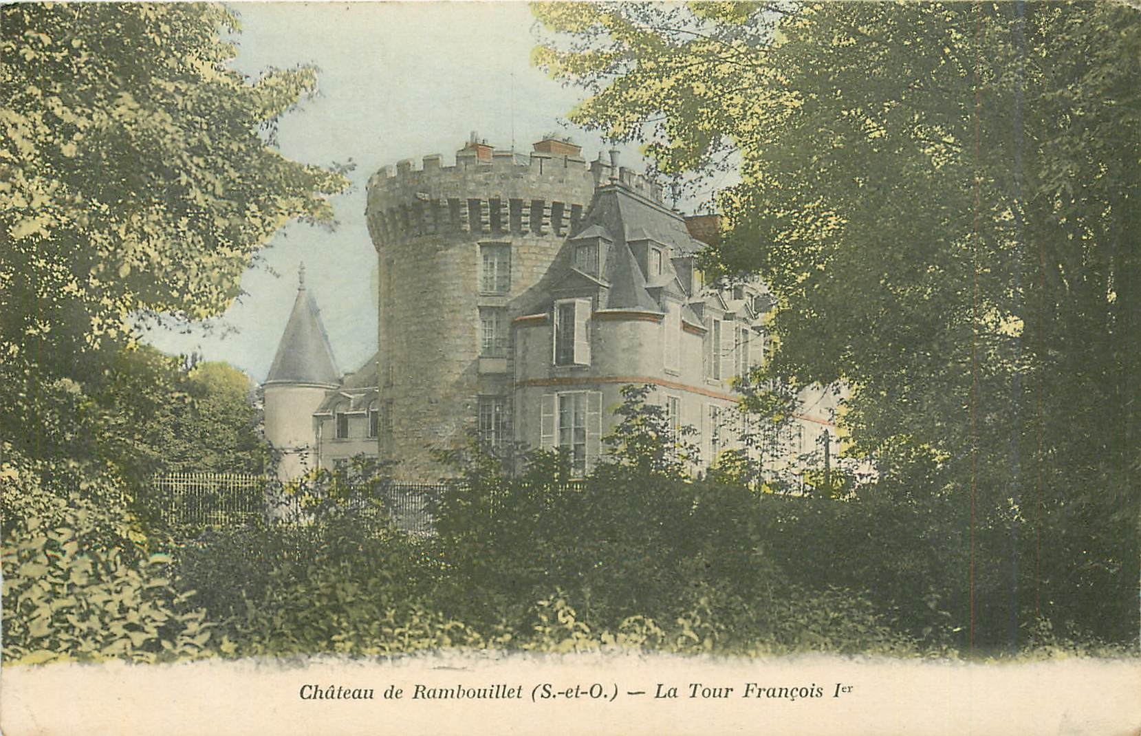 Château de Rambouillet (S.-et-O.) — La Tour François Ier