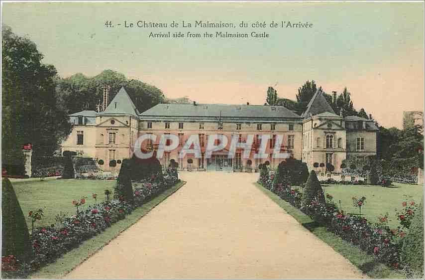 CPA Le Chateau de La Malmaison du cote de l'Arrivee 