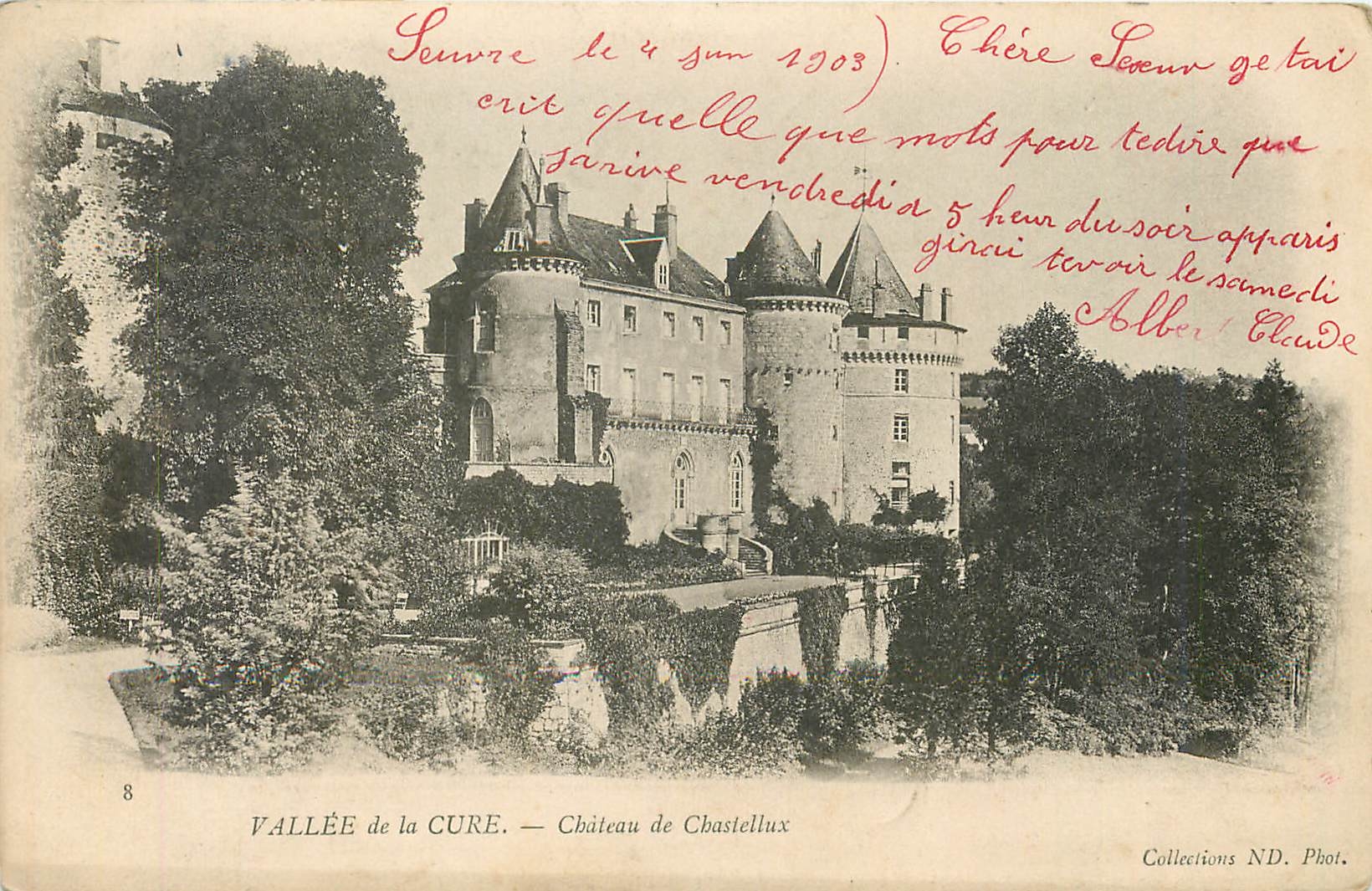 CPA Vallee de la Cure Chateau de Chastellux 