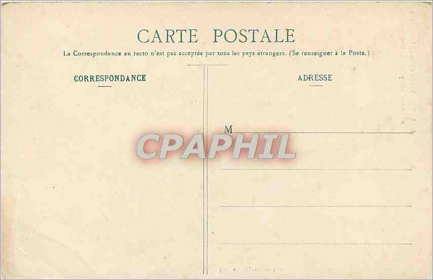 CPA Vezelay La Croix de la Cordelle ou St Bernard precha la Croisade  — Rückseite