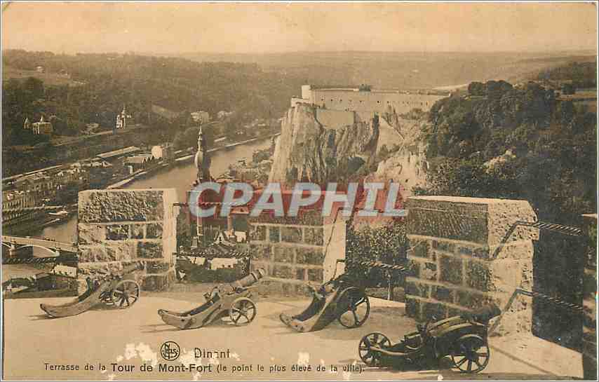 CPA Dinant Terrasse de la Tour de Mont Fort 