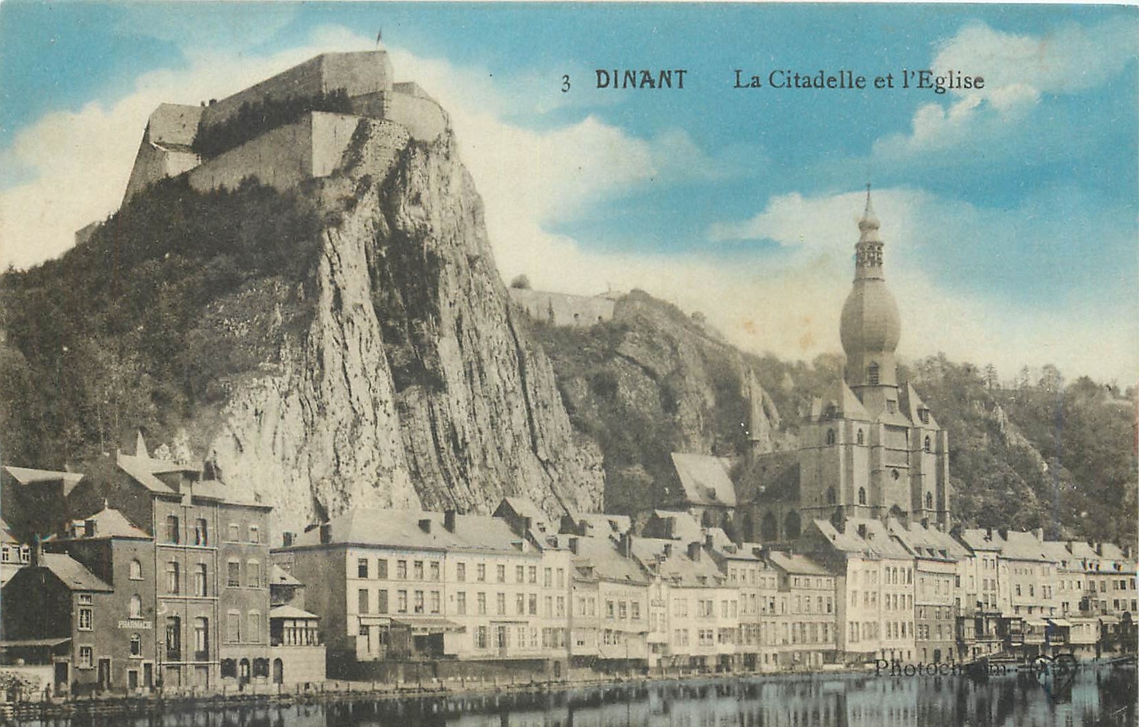 CPA Dinant La Citadelle et l'Eglise 