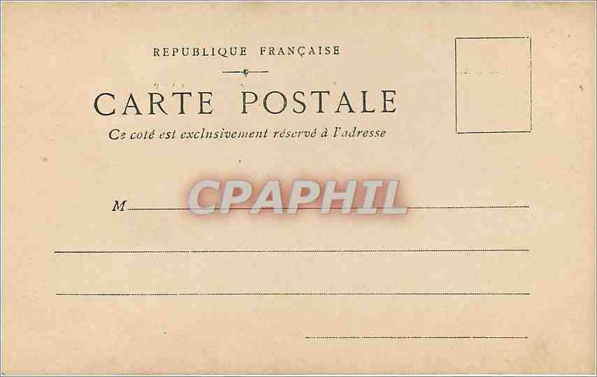 Sœur Annette et Pierre — scène de drame — G.B. — Verso