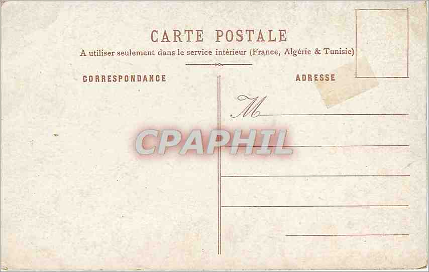 CPA Marguerites Primeveres  — Rückseite