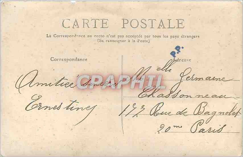 CPA Commerage  — Verso