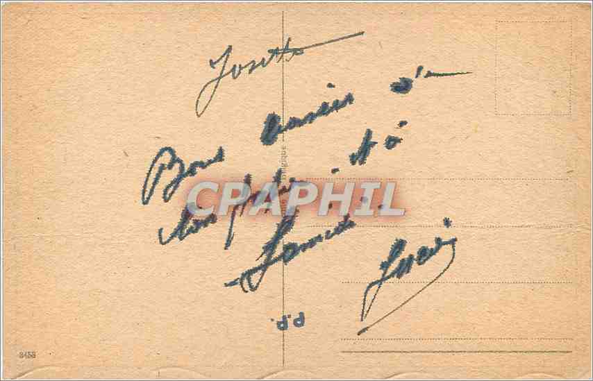 CPA Enfants Chevre — Verso