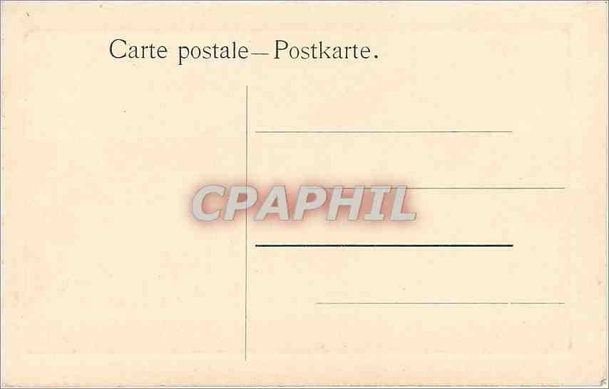 CPA Cavalier Cheval Kilburne — Verso