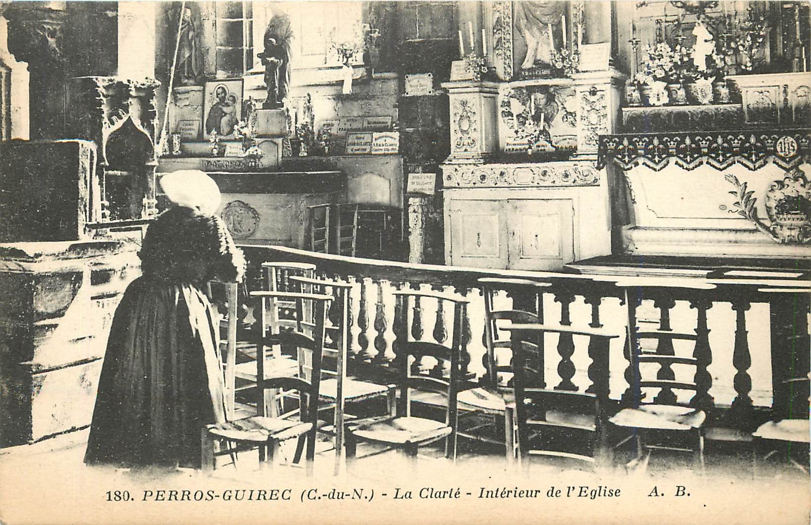 Perros-Guirec (C.-du-N.) - La Clarté - Intérieur de l'Église — A. B.