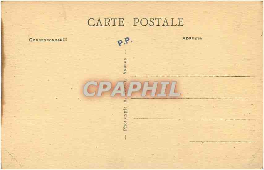 CPA Perros Guirec C du N Plage de Trestraou et Pointe de Pors Nevez  — Verso
