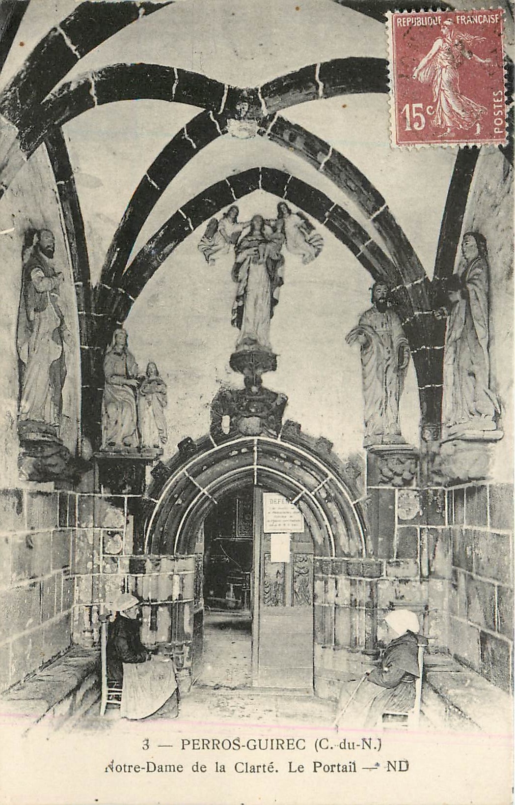 Notre-Dame de la Clarté, Le Portail — Perros-Guirec (C.-du-N.)