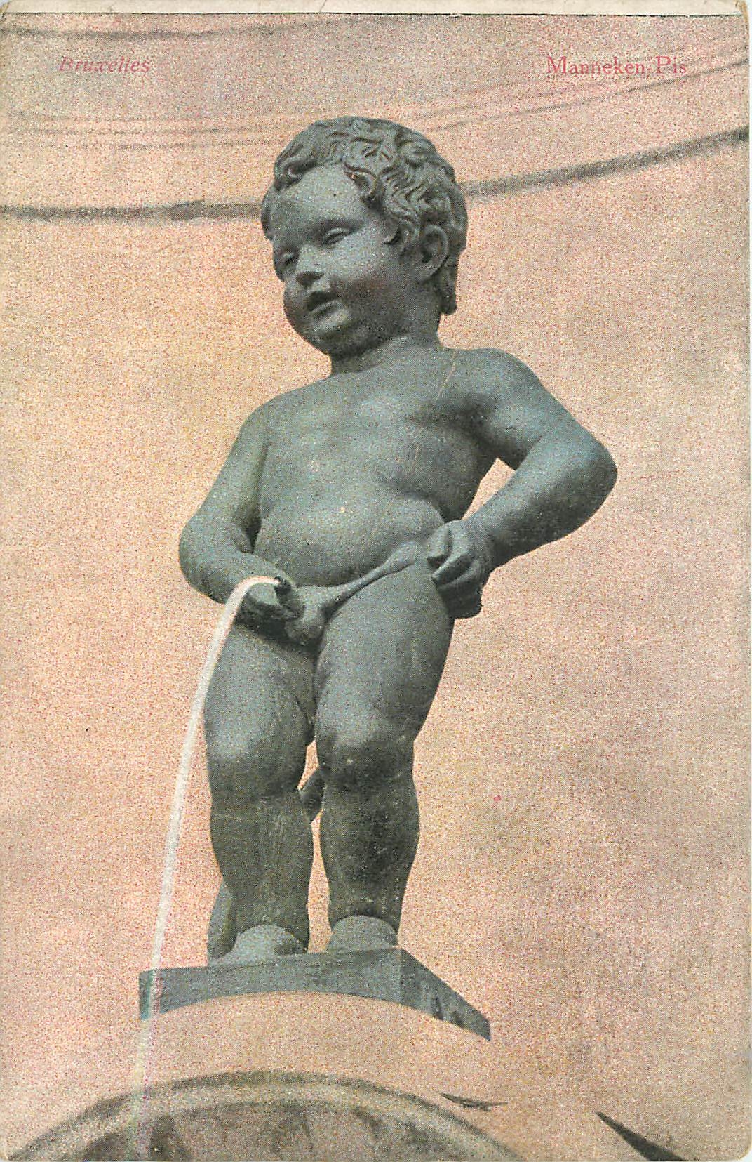 CPA Bruxelles Manneken Pis 