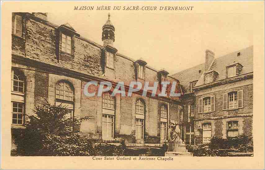 CPA Maison mere du Sacre Coeur d'Ernemont 