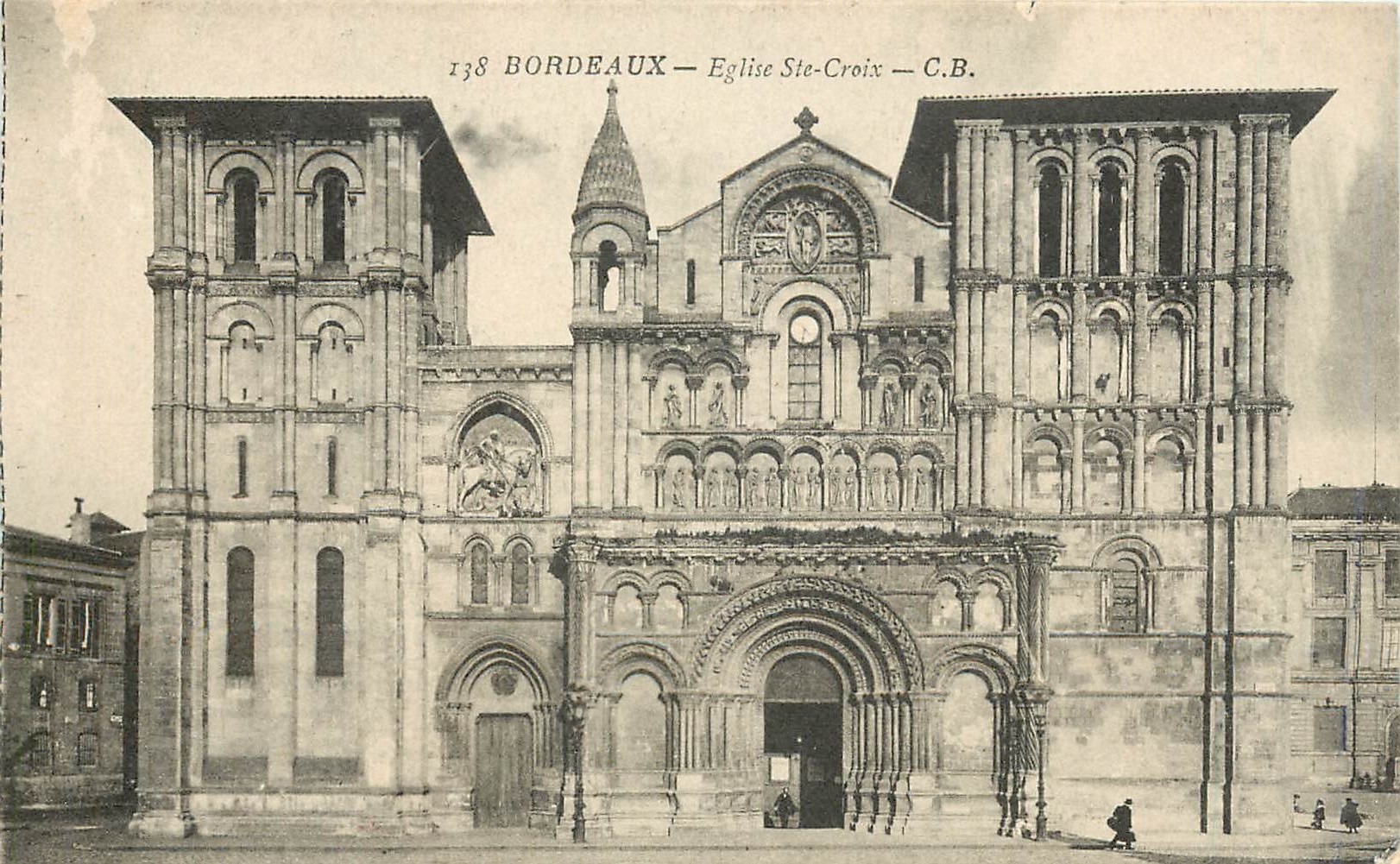 CPA Bordeaux Eglise Ste Croix 