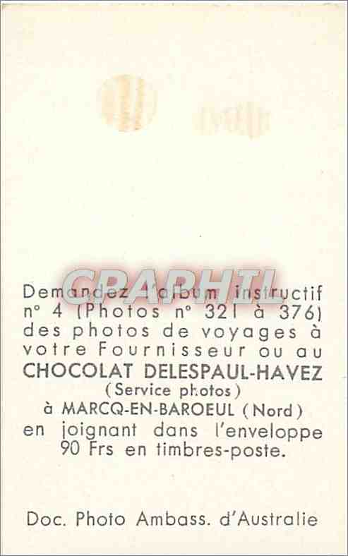 Image Rodeo  Chocolat Delespaul Havez — Rückseite