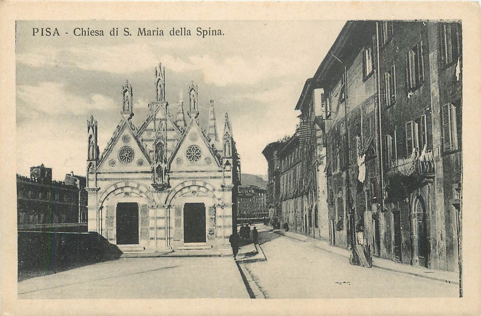 CPA Pisa Chiesa di S Maria della Spina 